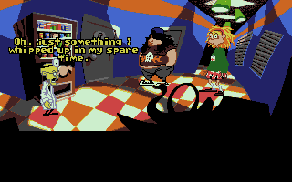 Day of the Tentacle [ScummVM Lite] atari screenshot